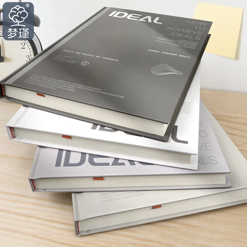 Biznes üçün sərt örtüklü spiral notebook