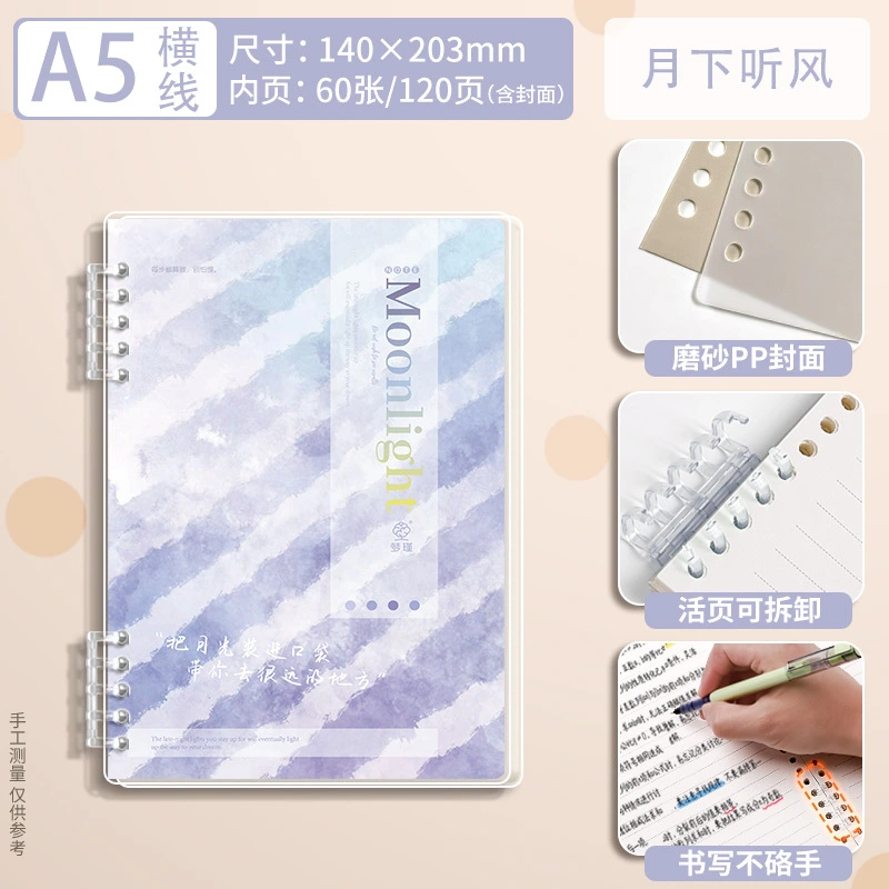 Refillable planner product view