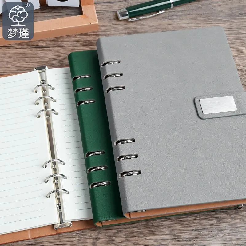 Dəri A5 Loose Leaf Notebook